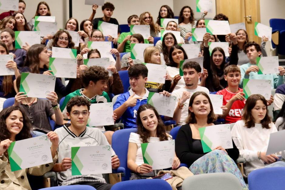 Foyle International students in Derry